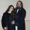 Sébastien Tellier et sa femme Amandine de la Richardière, enceinte - Défilé Chanel Métiers d'Art 2016-2017 au Ritz à Paris, le 6 décembre 2016. © Olivier Borde/Bestimage