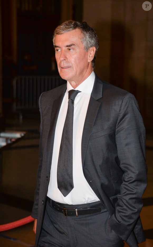 Exclusif - Jérôme Cahuzac - Interruption de séance du Procès de Jérôme Cahuzac au palais de Justice de Paris, le 15 septembre 2016, sont également jugés son ex-épouse Patricia Ménard (ex-Cahuzac), François Reyl le directeur général de la banque genevoise Reyl, et Philippe Houman, un conseiller financier.