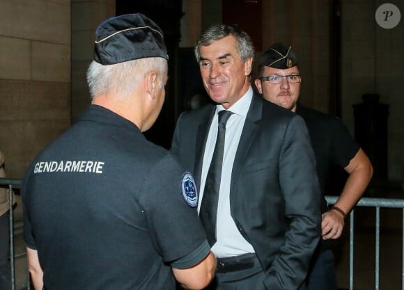 Jérôme Cahuzac - Procès de Jérôme Cahuzac au palais de Justice de Paris, le 15 septembre 2016, sont également jugés son ex-épouse Patricia Ménard (ex-Cahuzac), François Reyl le directeur général de la banque genevoise Reyl, et Philippe Houman, un conseiller financier.