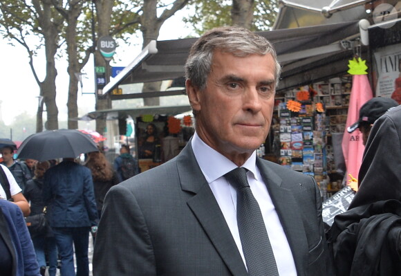 Exclusif - Jérôme Cahuzac - Reprise du procès de Jérôme Cahuzac à Paris le 5 septembre 2016, sontégalement jugés son ex-épouse Patricia Ménard (ex-Cahuzac), François Reyl le directeur général de la banque genevoise Reyl, et Philippe Houman, un conseiller financier.