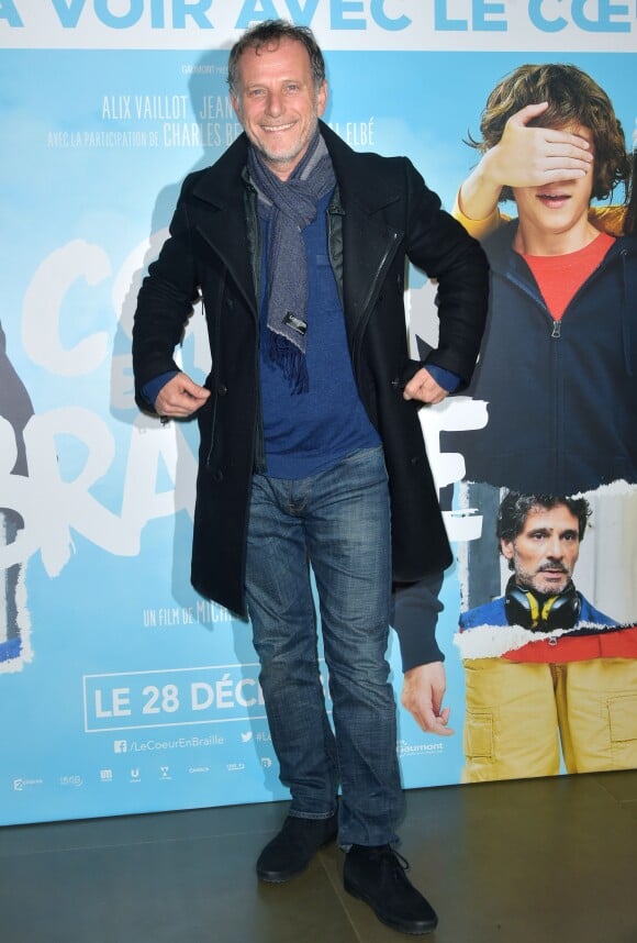 Charles Berling - Avant-première du film "Le coeur en braille" au cinéma Gaumont Marignan à Paris le 4 décembre 2016. © Giancarlo Gorassini/Bestimage