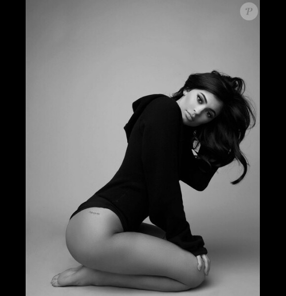 Kylie Jenner sur une photo publiée le 7 février 2016
