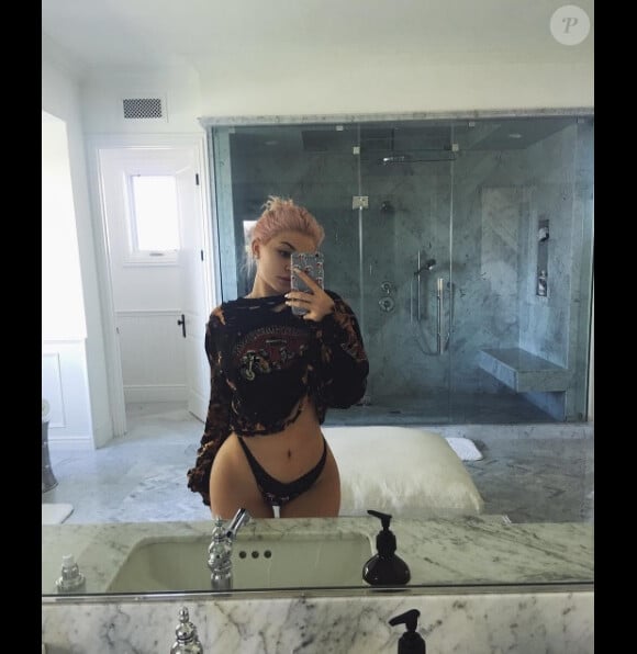 Kylie Jenner sur une photo publiée le 8 octobre 2016