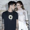 Gigi Hadid et son compagnon Zayn Malik au défilé de mode prêt-à-porter printemps-été 2017 "Givenchy" à Paris. Le 2 octobre 2016 © Olivier Borde / Bestimage