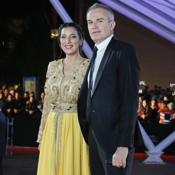 Samia Abbari et Laurent Weil - 16ème Festival International du Film de Marrakech. Le 9 décembre 2016 © Philippe Doignon / Bestimage