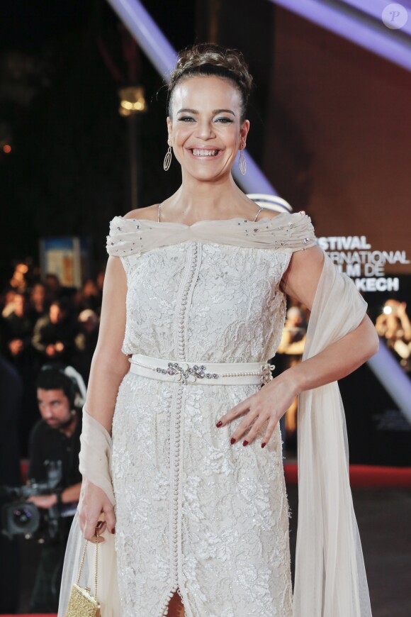 Noufissa Benchehida - 16ème Festival International du Film de Marrakech. Le 9 décembre 2016 © Philippe Doignon / Bestimage