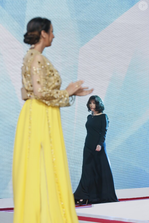 Cérémonie d'hommage à Isabelle Adjani lors du 16ème Festival International du Film de Marrakech. Le 9 décembre 2016 © Philippe Doignon / Bestimage