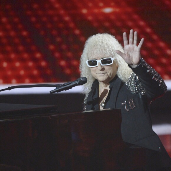Semi-Exclusif - Michel Polnareff sur le Plateau de la finale de l'émission "The Voice" à Paris. Le 14 mai 2016 © Coadic Guirec / Bestimage