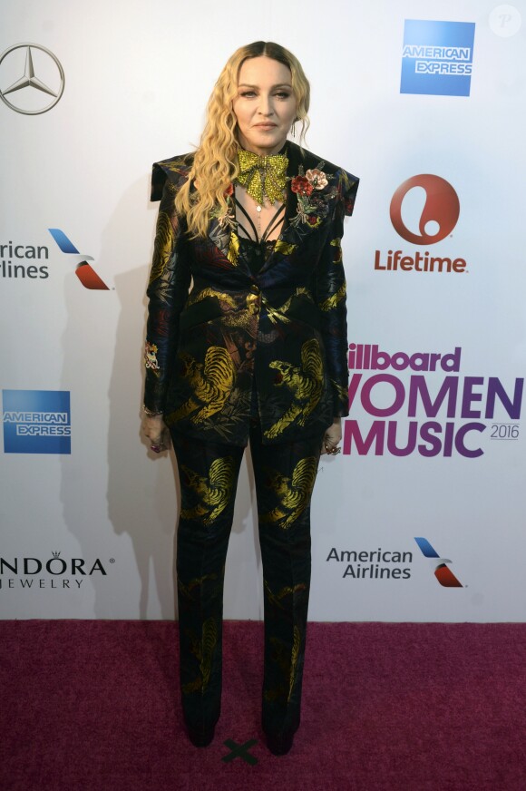 Madonna à la soirée 2016 Billboard Women à New York, le 9 décembre 2016 © Future-Image via Zuma/Bestimage