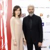 Kasia Smutniak et son compagnon Domenico Procacci - Photocall de la cérémonie de remise des prix "European Film Award (EFA) à Wroclaw (Pologne). Le 10 décembre 2016