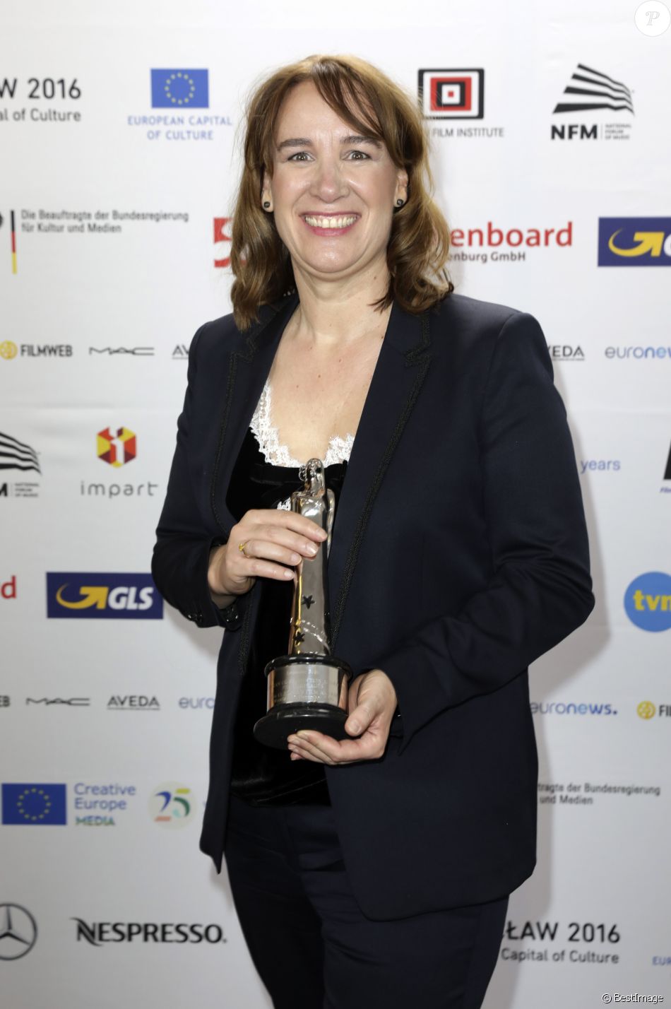 Leontine Petit Pressroom de la cérémonie de remise des prix European