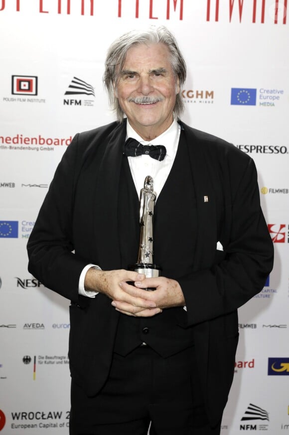 Peter Simonischek - Pressroom de la cérémonie de remise des prix "European Film Award (EFA) à Wroclaw (Pologne). Le 10 décembre 2016