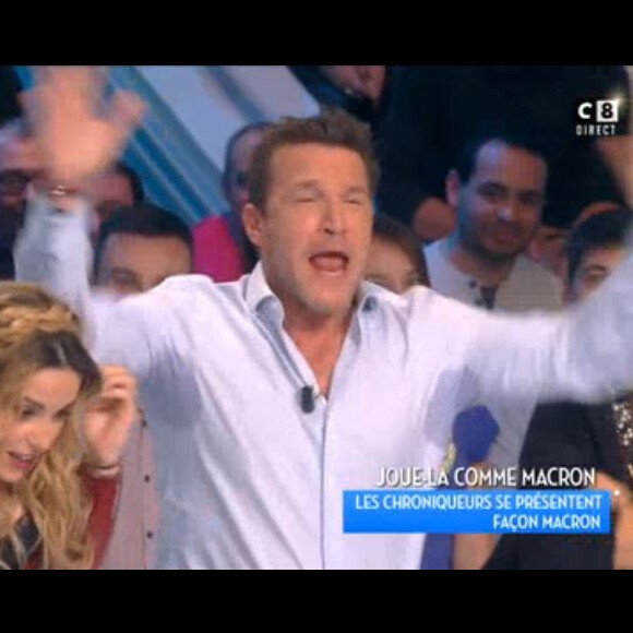 Benjamin Castaldi - "TPMP", lundi 12 décembre 2016, sur C8