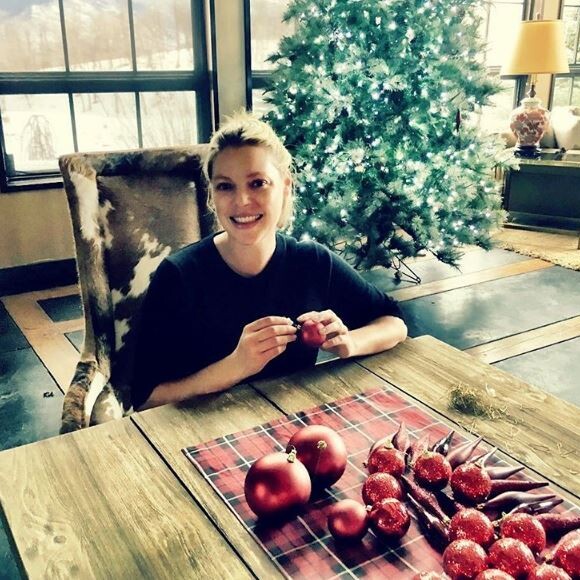 Katherine Heigl se prépare pour les fêtes de Noël. Instagram, décembre 2016