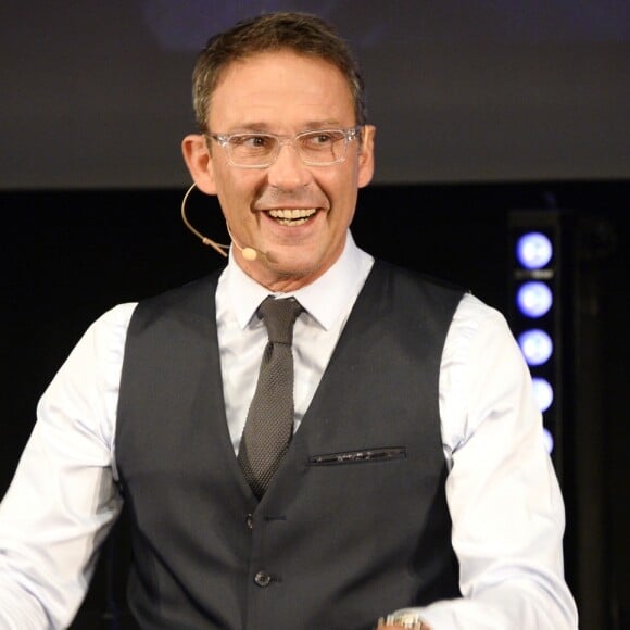 Julien Courbet - Conférence de presse de rentrée du groupe RTL à Paris le 7 septembre 2016. © Coadic Guirec / Bestimage
