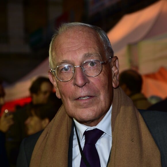 Patrick Le Lay - People assistent à l'opéra en plein air 'La Traviata' (une production de Benjamin Patou, le PDG de Moma Group) dans la cour d'honneur de l'hôtel des Invalides à Paris le 8 septembre 2015.