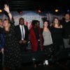 Claudio Lemmi, Martine Boukobza (présidente de l'association Meghanora), le chanteur Yannick (Yannick M'Bolo), guest, Ana Ka (The Voice 5), Charlotte Gaccio et Vincent Parisi lors de la 4ème édition de la soirée JAM Session au profit de l'association Meghanora aidons la Recherche Pédiatrique de l'Institut Curie au Cabaret Jazz Club de Courbevoie, France, le 12 décembre 2016. © JLPPA/Bestimage