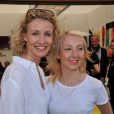 Audrey Lamy et sa soeur Alexandra Lamy - Jour 8 - People au Village lors des Internationaux de France de tennis de Roland Garros le 2 juin 2013.
