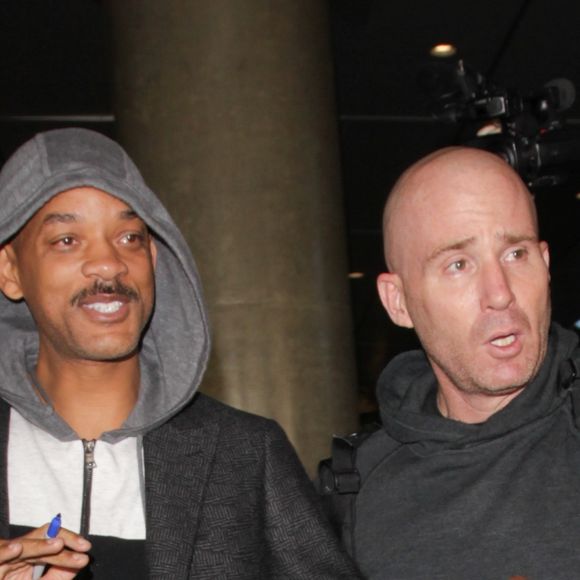 Will Smith arrive à l'aéroport de LAX à Los Angeles, le 16 décembre 2016