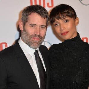 Sonia Rolland et son compagnon Jalil Lespert - Avant-première du film "Iris" au cinéma Gaumont Champs-Elysées à Paris, le 14 novembre 2016. © Veeren/Bestimage