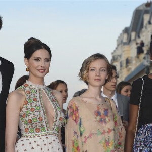 Jean-Baptiste Maunier, Frédérique Bel, Diane Rouxel, Karidja Touré - Redcarpet de la cérémonie de clôture du 30ème Festival du Film de Cabourg. Le 11 juin 2016.