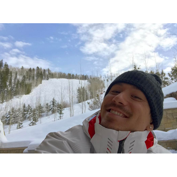 Bryan Tanaka fête Noël à Aspen avec Mariah Carey. Photo publiée sur Instagram le 20 décembre 2016.