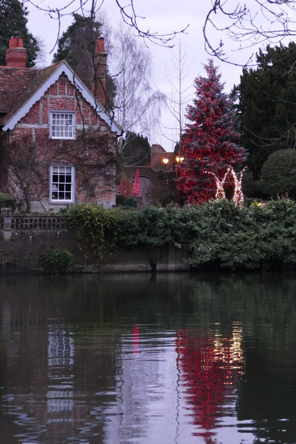 La résidence de George Michael à Goring, le 26 décembre 2016.