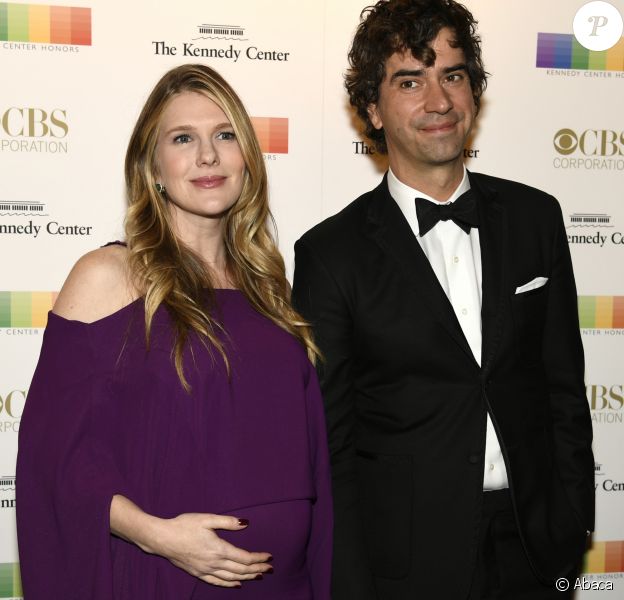 Hamish Linklater et Lily Rabe, enceinte, au gala du Kennedy Center à Washington, le 4 décembre 2016.
