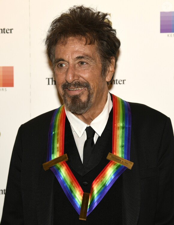 Al Pacino honoré par le Kennedy Center à Washington le 4 décembre 2016.