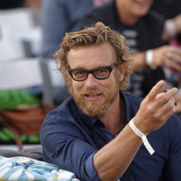 Simon Baker, alias Patrick Jane dans la série Mentalist, juré d'un festival de courts métrages à Sydney le 14 février 2016.