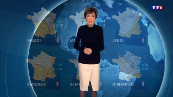 "Touche pas à mon poste" évoque le départ de Catherine Laborde de la météo de TF1, le 2 janvier 2017.