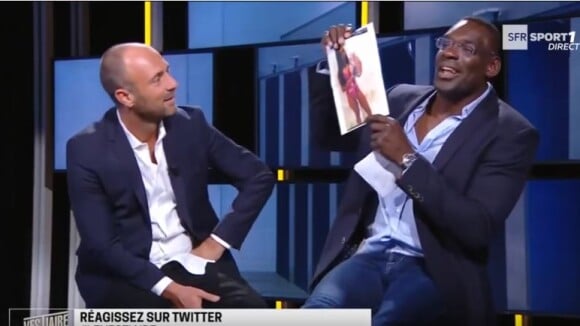 Patrice Quarteron clashe Booba dans "SFR Sport", 2 janvier 2017