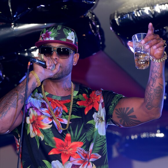 Concert de Booba au Vip Room de Cannes. Le 19 mai 2014