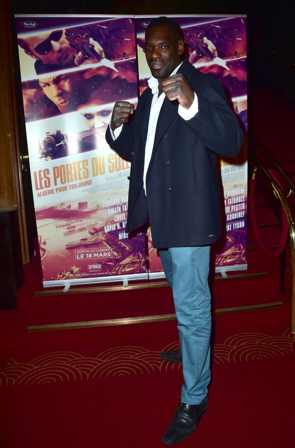 Patrice Quarteron - Avant-première du film "Les Portes du soleil - Algérie pour toujours" au Grand Rex à Paris, le 10 mars 2015.
