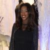 Exclusif - Hapsatou Sy lors de la présentation de la collection limitée des marques 1.2.3 et Swarovski dans la boutique 1.2.3, au 7 avenue des Ternes à Paris, le 25 novembre 2016. © Rachid Bellak/Bestimage