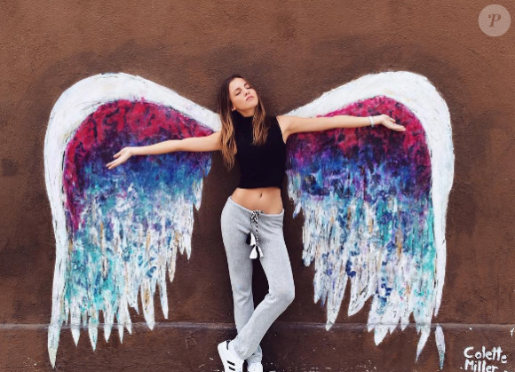 Carla Ginola en vacances à Los Angeles. Photo postée sur Instagram en décembre 2016.