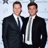 Tom Daley et Dustin Lance Black à la soirée Evening Standard Film Awards à Londres, le 8 décembre 2016