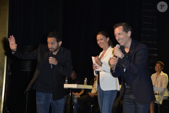 Cyril Hanouna, Sandrine Quetier, Gad Elmaleh - Remise du Prix Ambassadeur ELA 2013 " Mets tes baskets et bats la maladie" au Theatre Marigny le 07/06/2013  Ambassadors ELA Awards at Marigny theater in Paris 07/06/201307/06/2013 - 