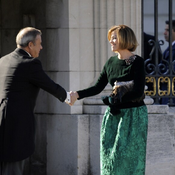 Maria Dolores de Cospedal - Parade Pâque militaire à Madrid. Le 6 janvier 2017