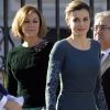 Maria Dolores de Cospedal et la reine Letizia d'Espagne - Parade Pâque militaire à Madrid. Le 6 janvier 2017