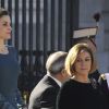 Maria Dolores de Cospedal et la reine Letizia d'Espagne - Parade Pâque militaire à Madrid. Le 6 janvier 2017