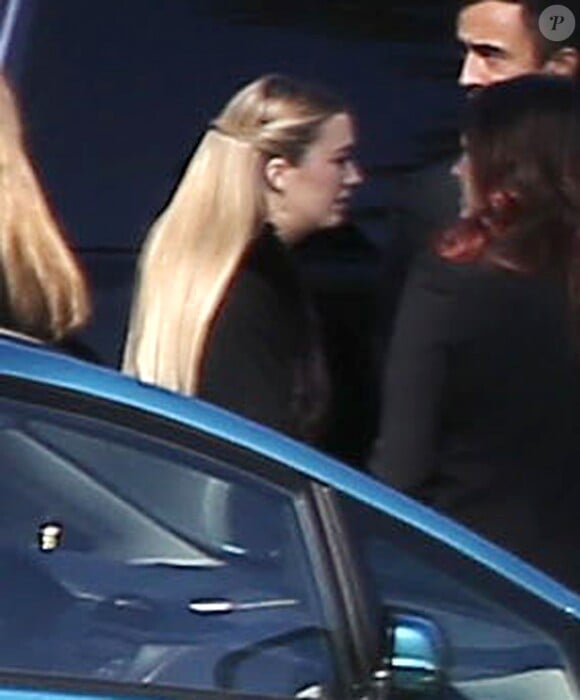 Billie Lourd - Funérailles de Carrie Fisher et de sa mère Debbie Reynolds au cimetière Forest Lawn d'Hollywood Hills à Los Angeles, Californie, Etats-Unis, le 6 janvier 2017.