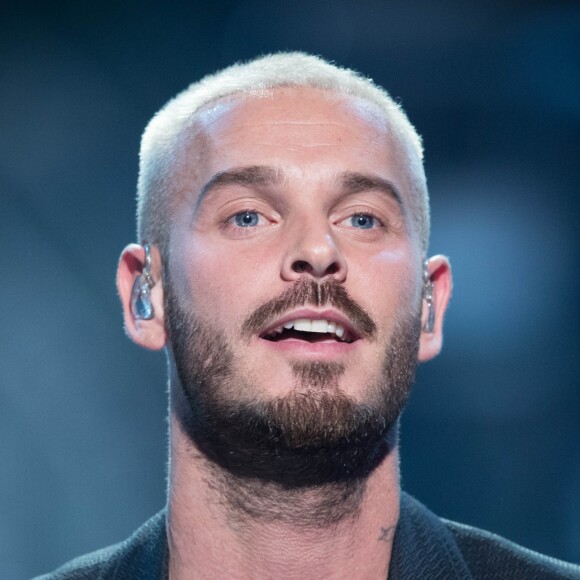 Exclusif - Le chanteur M. Pokora - Emission hommage à "Grégory Lemarchal, 10 ans après l'histoire continue" au Zénith de Paris et retransmis en direct sur TF1 le 7 janvier 2017 © Cyril Moreau/Bestimage