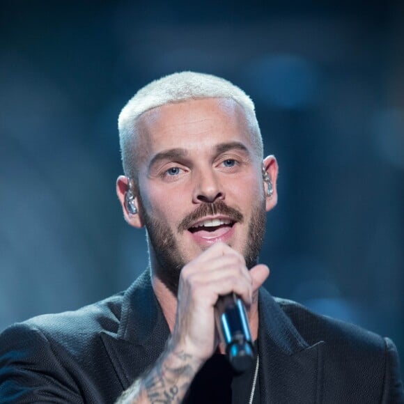 Exclusif - M. Pokora - Emission hommage à "Grégory Lemarchal, 10 ans après l'histoire continue" au Zénith de Paris et retransmis en direct sur TF1 le 7 janvier 2017 © Cyril Moreau/Bestimage