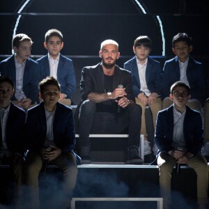 Exclusif - M. Pokora et les New Poppys - Emission hommage à "Grégory Lemarchal, 10 ans après l'histoire continue" au Zénith de Paris et retransmis en direct sur TF1 le 7 janvier 2017 © Cyril Moreau/Bestimage