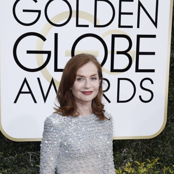 Isabelle Huppert - La 74ème cérémonie annuelle des Golden Globe Awards à Beverly Hills, le 8 janvier 2017. © Olivier Borde/Bestimage