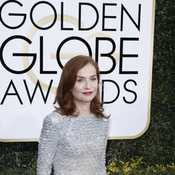 Isabelle Huppert - La 74ème cérémonie annuelle des Golden Globe Awards à Beverly Hills, le 8 janvier 2017. © Olivier Borde/Bestimage