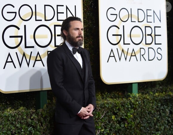 Casey Affleck - 74e cérémonie annuelle des Golden Globe Awards à Beverly Hills, le 8 janvier 2017.