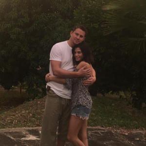 Jenna Dewan et Channing Tatum sur une photo publiée sur Instagram le 4 décembre 2016 pour les 36 ans de l'actrice