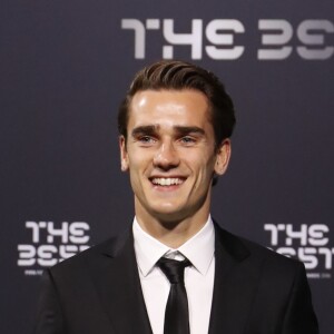 Antoine Griezmann au photocall des FIFA Football Awards à Zurich le 9 janvier 2017.